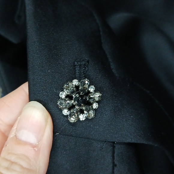 nwot white house black market the slim black ankle pants 0 - Picture 4 of 8